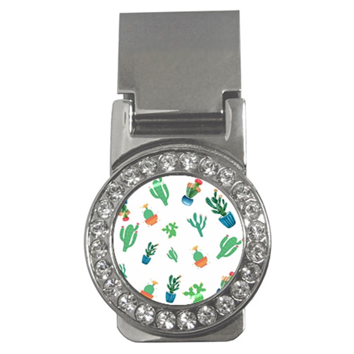 Among Succulents And Cactus  Money Clip (CZ)