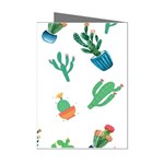 Among Succulents And Cactus  Mini Greeting Cards (Pkg of 8) Left