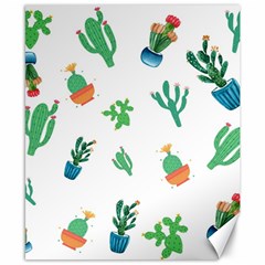 Among Succulents And Cactus  Canvas 8  X 10  by ConteMonfreyShop