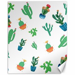 Among Succulents And Cactus  Canvas 16  X 20  by ConteMonfreyShop