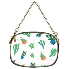 Among Succulents And Cactus  Chain Purse (two Sides) by ConteMonfreyShop