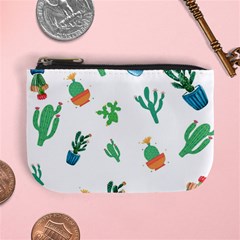 Among Succulents And Cactus  Mini Coin Purse by ConteMonfreyShop