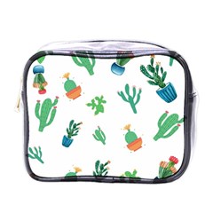 Among Succulents And Cactus  Mini Toiletries Bag (one Side) by ConteMonfreyShop