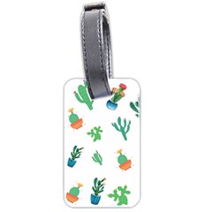 Among Succulents And Cactus  Luggage Tag (two Sides) by ConteMonfreyShop