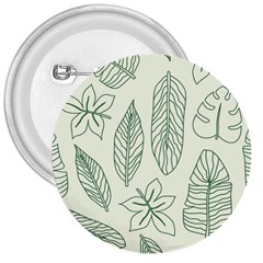 Banana Leaves Draw   3  Button by ConteMonfreyShop