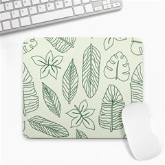 Banana Leaves Draw   Large Mousepad by ConteMonfreyShop