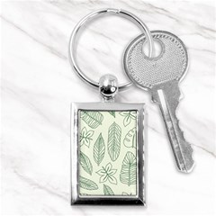 Banana Leaves Draw   Key Chain (rectangle) by ConteMonfreyShop