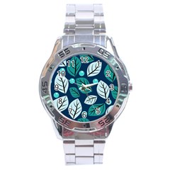 Vibrant Fall Autumn  Stainless Steel Analogue Watch by ConteMonfreyShop