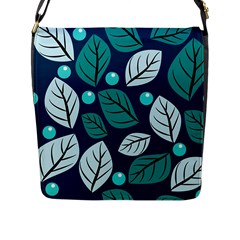 Vibrant Fall Autumn  Flap Closure Messenger Bag (l) by ConteMonfreyShop