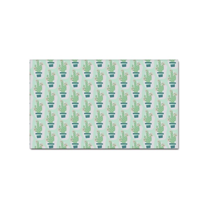 Cuteness Overload Of Cactus!   Sticker (Rectangular)