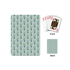 Cuteness Overload Of Cactus!   Playing Cards Single Design (mini) by ConteMonfreyShop