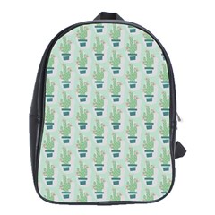 Cuteness Overload Of Cactus!   School Bag (xl) by ConteMonfreyShop