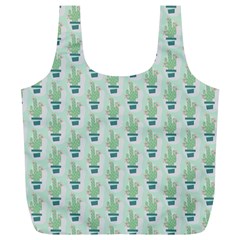 Cuteness Overload Of Cactus!   Full Print Recycle Bag (xl) by ConteMonfreyShop