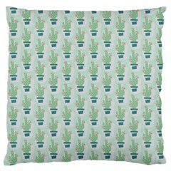 Cuteness Overload Of Cactus!   Standard Flano Cushion Case (one Side) by ConteMonfreyShop