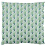 Cuteness Overload Of Cactus!   Large Flano Cushion Case (Two Sides) Front