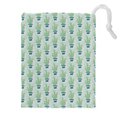 Cuteness Overload Of Cactus!   Drawstring Pouch (5xl) by ConteMonfreyShop