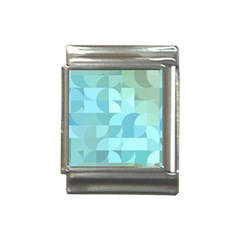 Geometric Ocean   Italian Charm (13mm) by ConteMonfreyShop