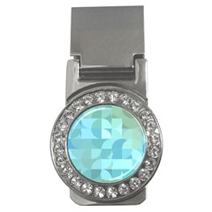 Geometric Ocean   Money Clip (cz) by ConteMonfreyShop