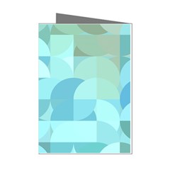 Geometric Ocean   Mini Greeting Cards (pkg Of 8) by ConteMonfreyShop