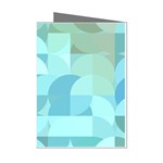 Geometric Ocean   Mini Greeting Cards (Pkg of 8) Left