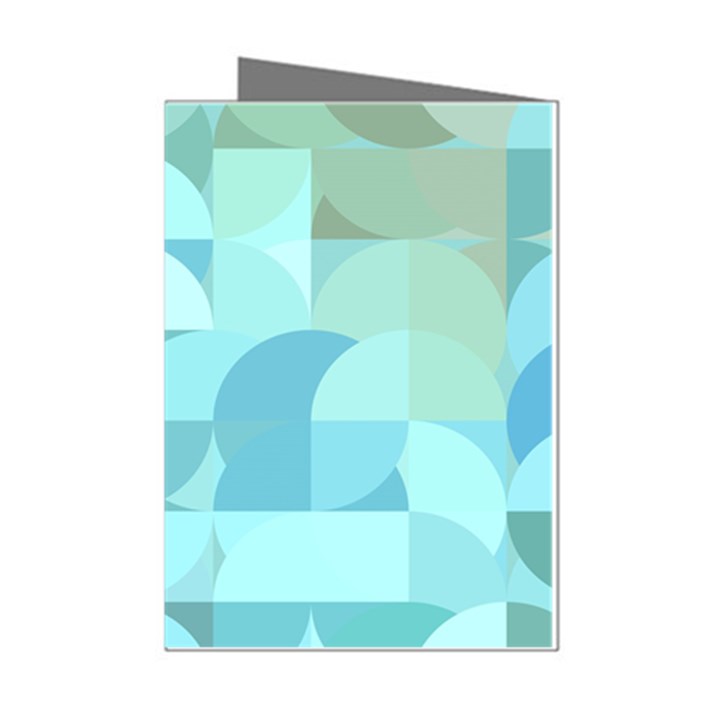 Geometric Ocean   Mini Greeting Cards (Pkg of 8)