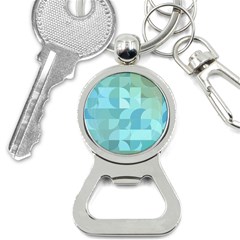 Geometric Ocean   Bottle Opener Key Chain by ConteMonfreyShop