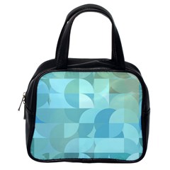 Geometric Ocean   Classic Handbag (one Side) by ConteMonfreyShop