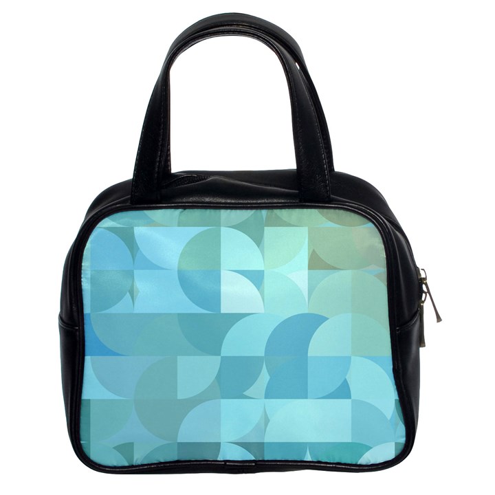 Geometric Ocean   Classic Handbag (Two Sides)