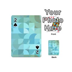 Geometric Ocean   Playing Cards 54 Designs (mini)