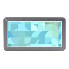 Geometric Ocean   Memory Card Reader (mini) by ConteMonfreyShop