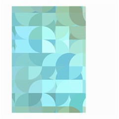 Geometric Ocean   Small Garden Flag (two Sides) by ConteMonfreyShop