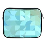 Geometric Ocean   Apple iPad Zipper Case Front