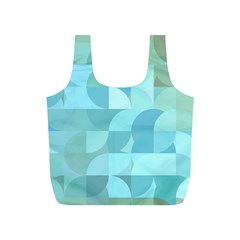 Geometric Ocean   Full Print Recycle Bag (s) by ConteMonfreyShop