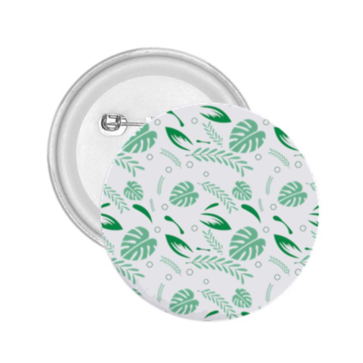 Green Nature Leaves Draw    2.25  Button