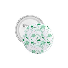 Green Nature Leaves Draw    1 75  Button by ConteMonfreyShop