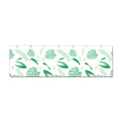 Green Nature Leaves Draw    Sticker (bumper) by ConteMonfreyShop