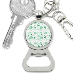 Green Nature Leaves Draw    Bottle Opener Key Chain