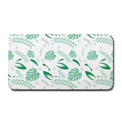 Green Nature Leaves Draw    Medium Bar Mat by ConteMonfreyShop