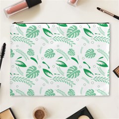 Green Nature Leaves Draw    Cosmetic Bag (xl) by ConteMonfreyShop