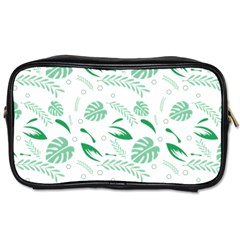 Green Nature Leaves Draw    Toiletries Bag (one Side) by ConteMonfreyShop