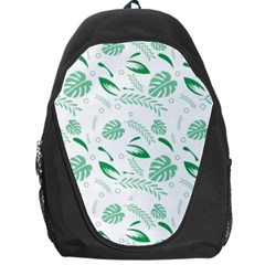 Green Nature Leaves Draw    Backpack Bag by ConteMonfreyShop