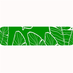 Green Banana Leaves Large Bar Mat by ConteMonfreyShop