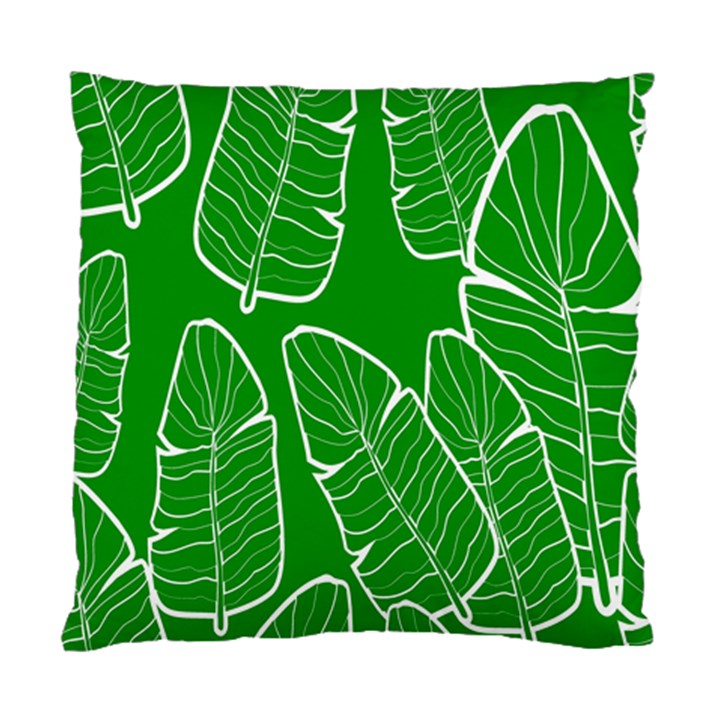 Green Banana Leaves Standard Cushion Case (One Side)