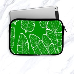 Green Banana Leaves Apple Ipad Mini Zipper Case by ConteMonfreyShop