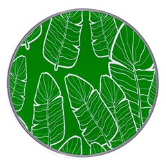 Green Banana Leaves Wireless Fast Charger(white) by ConteMonfreyShop