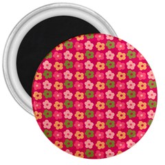 Little Flowers Garden   3  Magnet by ConteMonfreyShop