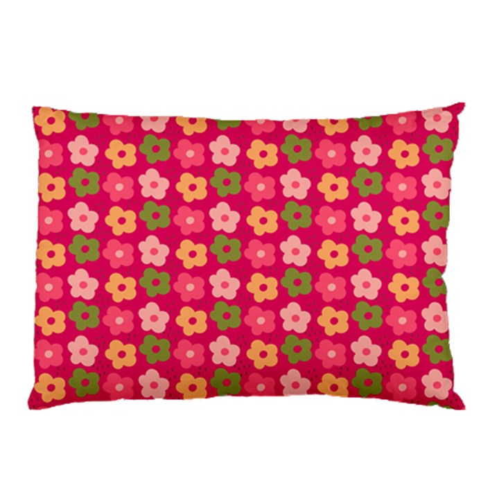 Little Flowers Garden   Pillow Case (Two Sides)