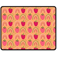 The Cutest Harvest   Double Sided Fleece Blanket (medium) by ConteMonfreyShop