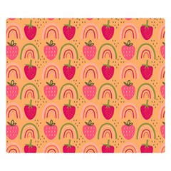 The Cutest Harvest   Double Sided Flano Blanket (small) by ConteMonfreyShop