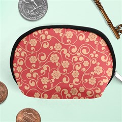 Pink Floral Wall Accessory Pouch (medium) by ConteMonfreyShop